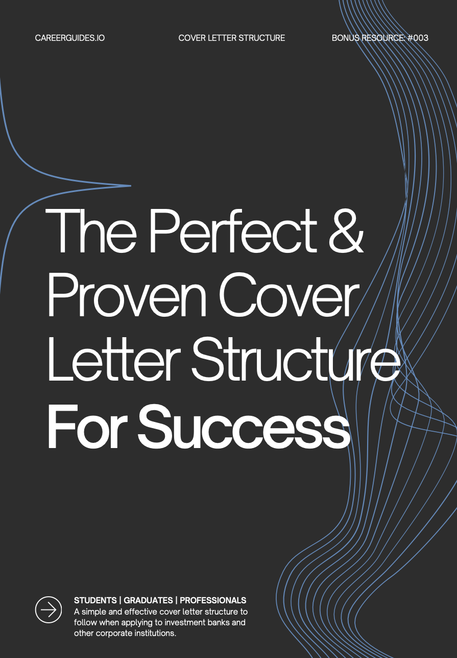 The Perfect & Proven Cover Letter Structure for Success
